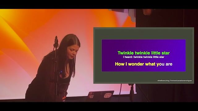 A live demonstration of the browser karaoke game