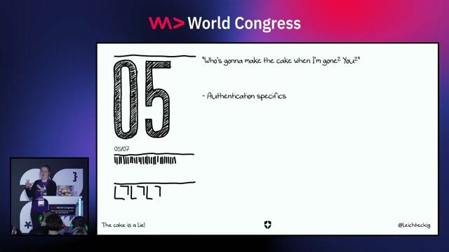 Following accessibility guidelines for authentication flows