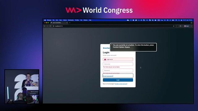 Implementing ARIA attributes to fix form accessibility