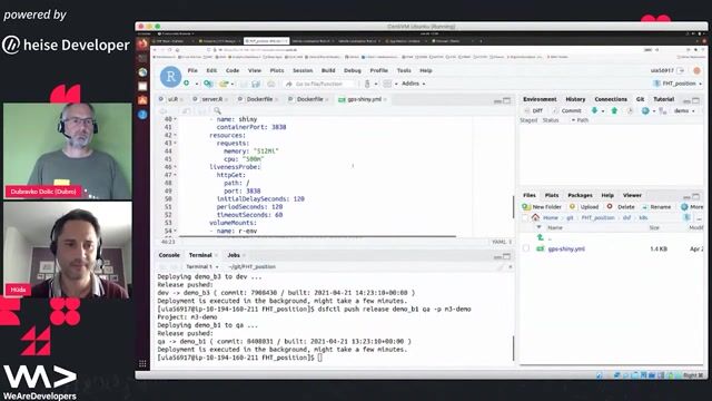 Providing a simplified lab environment for data scientists