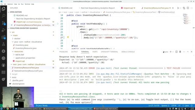 Demo: Scanning and remediating vulnerabilities locally in the IDE