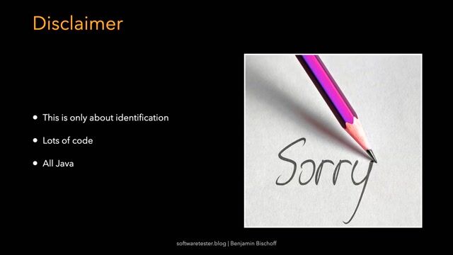 Identifying code smells