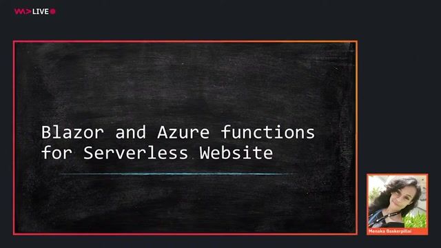 Blazor and Azure functions for Serverless Website