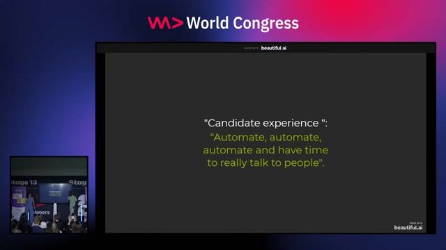 Improving candidate experience with automation and human touch