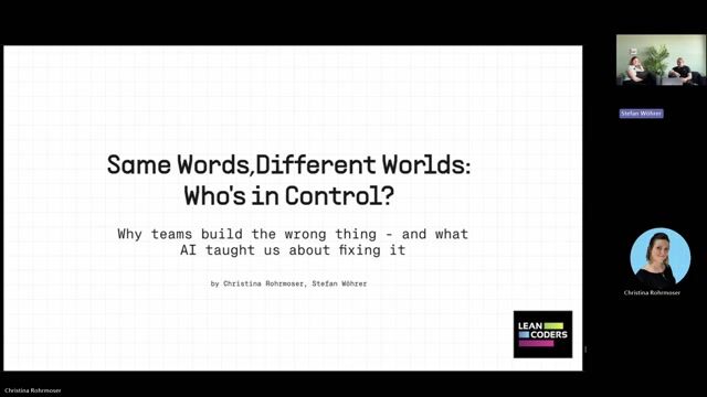 Same Words, Different Worlds: Who's in Control? thumbnail