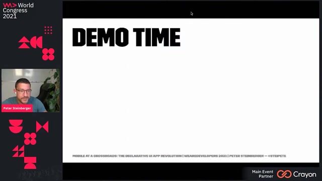 Live demo building a counter in Jetpack Compose and Swift UI