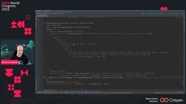 Overview of the final MongoDB collection structure