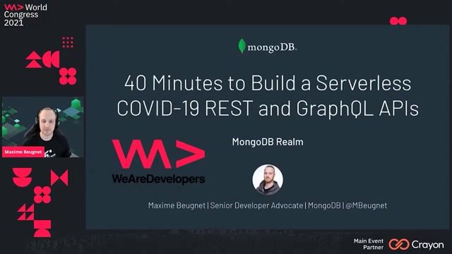 40 Minutes to Build a Serverless COVID-19 REST and GraphQL APIs thumbnail