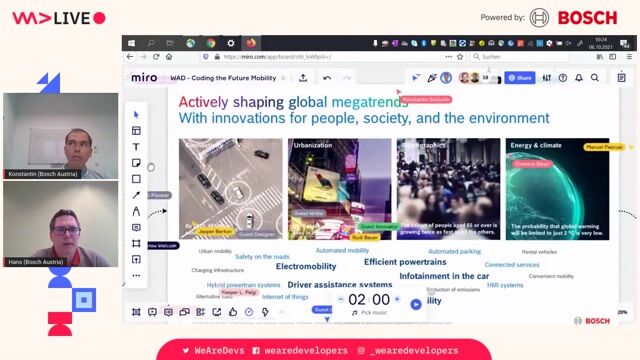 Global mega trends shaping the future of mobility