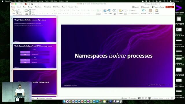 Isolating processes from each other using Linux namespaces