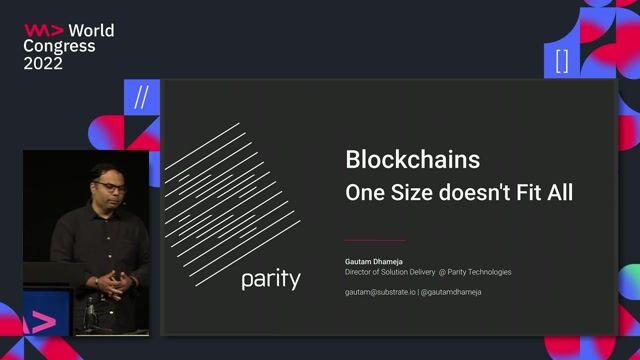 Blockchains: One Size doesn't Fit All