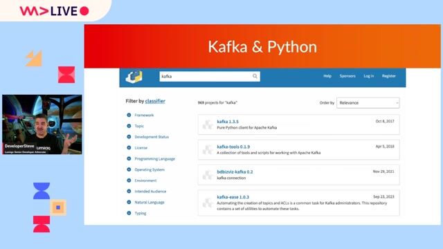 Getting started with Kafka in Python