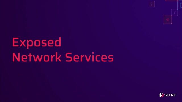 Risks of exposed network services in extensions