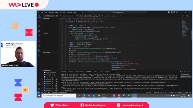 Demo: Building an SDC device and client in Python