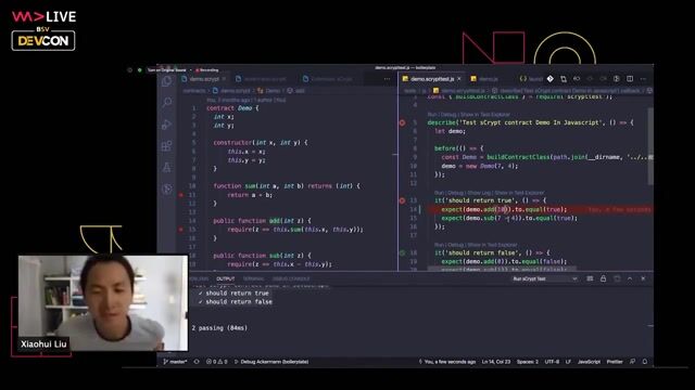 Debugging smart contracts with the VS Code debugger