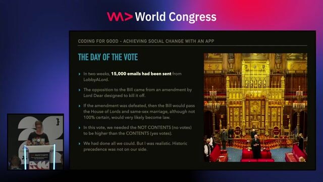 An overwhelming victory for the marriage equality bill