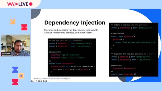 Injecting external dependencies across different Angular classes thumbnail