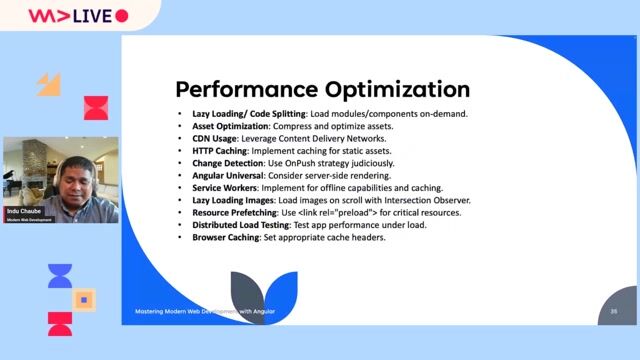 Applying key performance optimization techniques