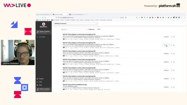 Comparing profiles to validate performance fixes