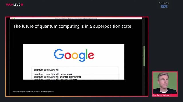 Key applications and developer roles in quantum