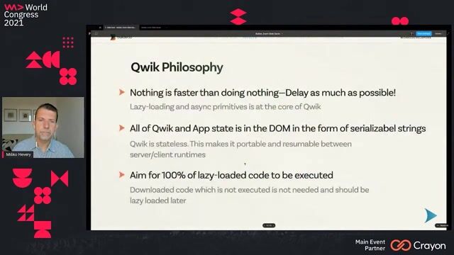 The philosophy of doing nothing and fine-grained lazy loading