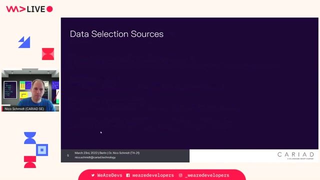 Comparing data sources for machine learning models