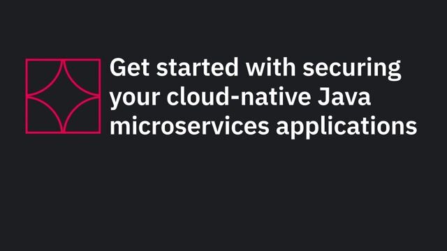Introducing the cloud-native starter security project