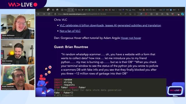 Overwhelming malicious phishing portals using randomized fake Python data thumbnail