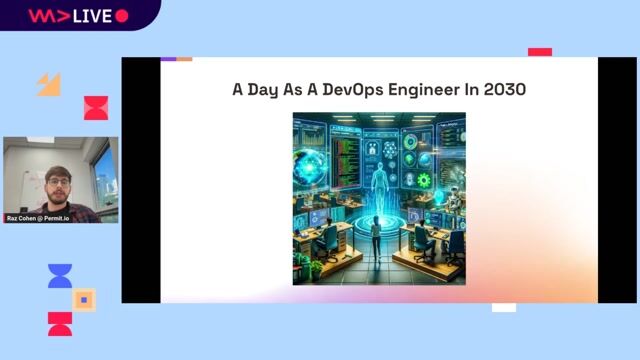 A futuristic look at a DevOps engineer's day in 2030