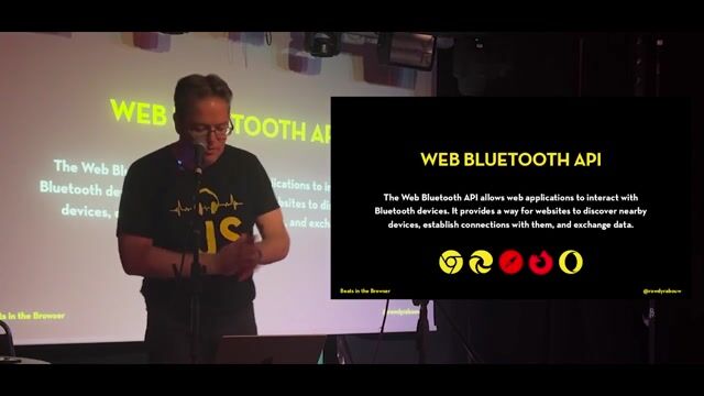 Controlling music tempo with the Web Bluetooth API