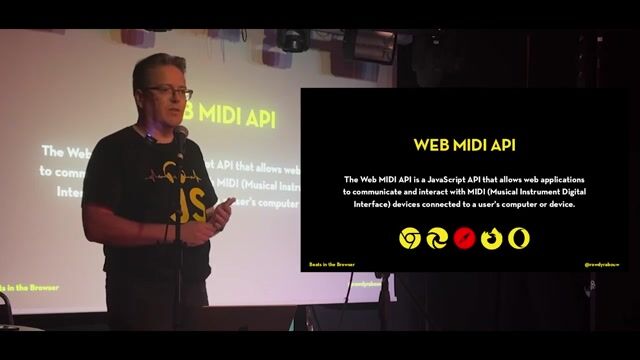 Triggering browser audio with the Web MIDI API