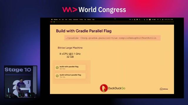 Improving build speed with Gradle parallelization