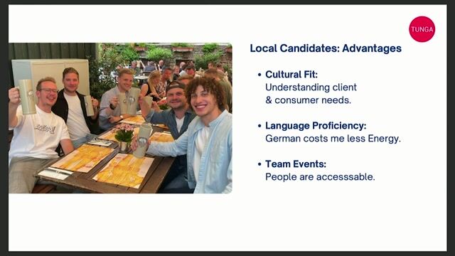 Evaluating the benefits and drawbacks of hiring locally