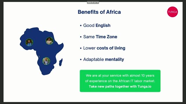 The unique advantages of sourcing developers from Africa