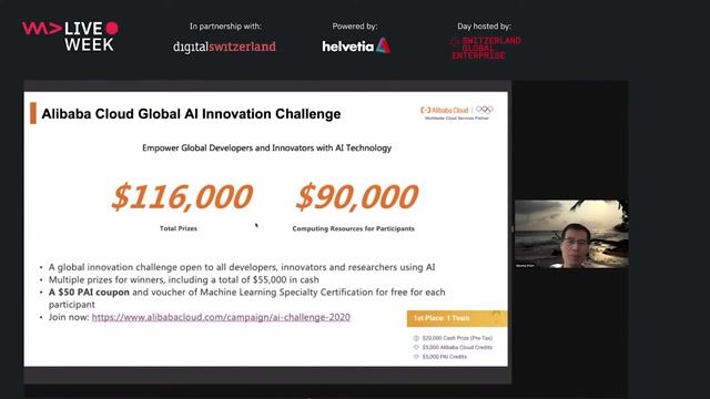 Announcing the Alibaba Cloud AI Champion 2020 competition