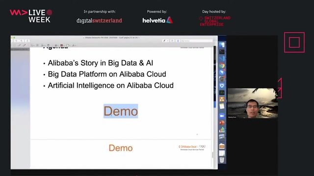 Live demo of data analysis with DataWorks