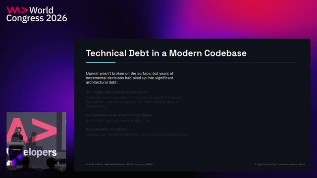 Identifying accumulated architectural debt in a modern codebase thumbnail
