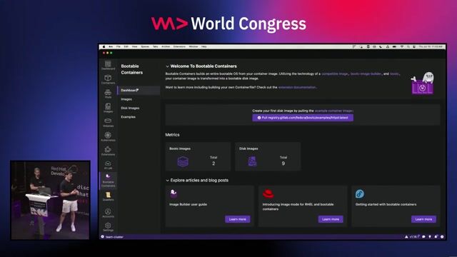 Demo: Packaging the AI app as a bootable container