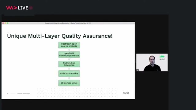 A multi-layered approach to quality assurance and safety