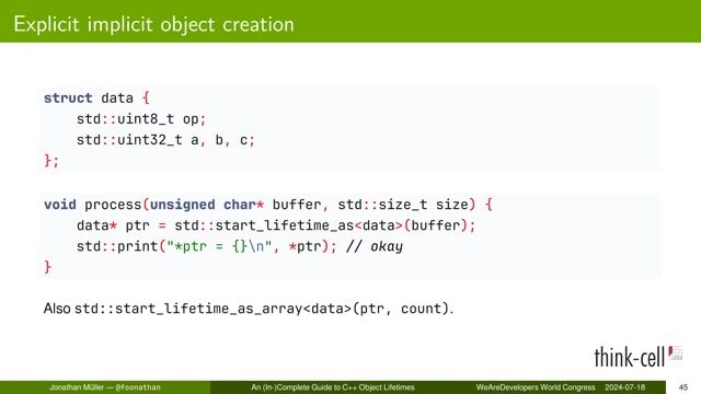 Implicit destruction and best practices for object lifetime