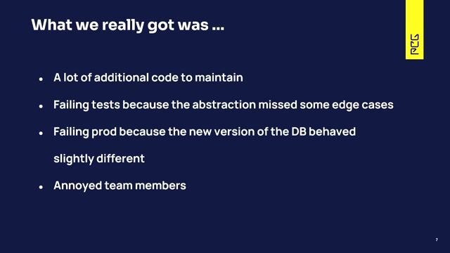 Recognizing that vendor lock-in exists everywhere