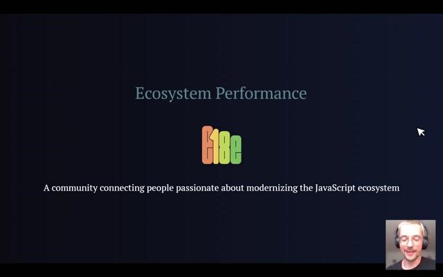 De-bloating the Web: The "Ecosystem Performance" Initiative (e18e)