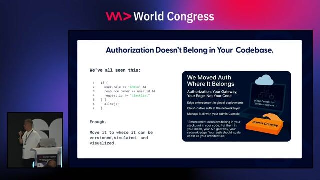 Externalizing authorization with service mesh and API gateways
