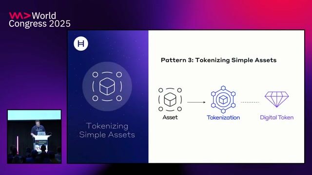 Representing real-world assets as digital tokens