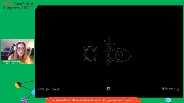 How visual testing works with screenshot comparisons