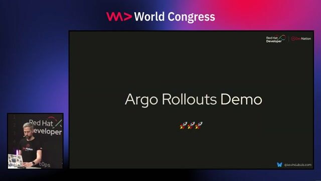 Demo of a successful and failed automated rollout