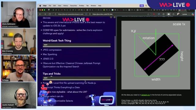 Exploring creative web experiments and technical deep dives