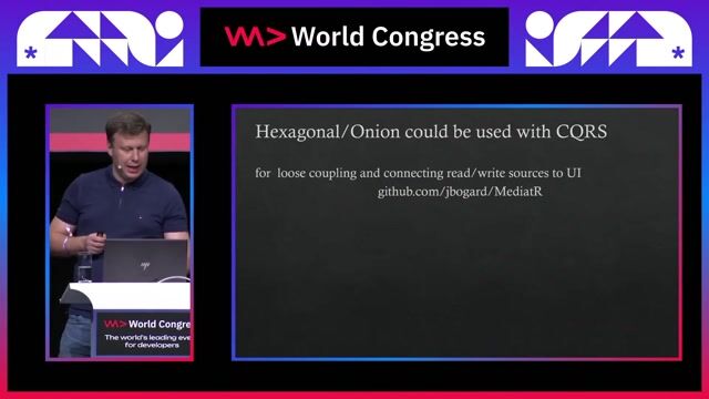 Using command query responsibility segregation (CQRS) selectively