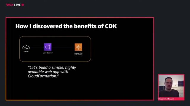 Comparing CDK code against verbose YAML configuration