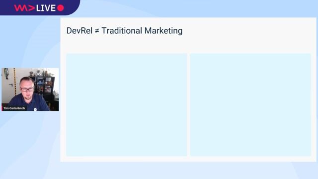 Comparing developer relations to traditional marketing tactics